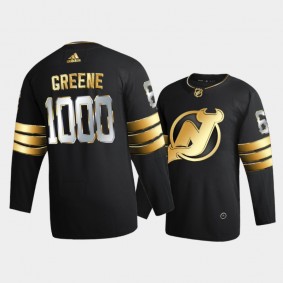 Andy Greene 1000 Games Devils Jersey Limited