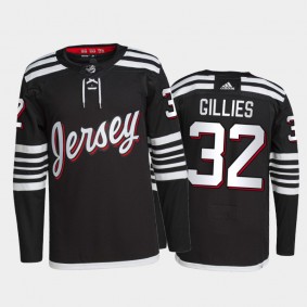 2021-22 Devils Jon Gillies Alternate Black Jersey