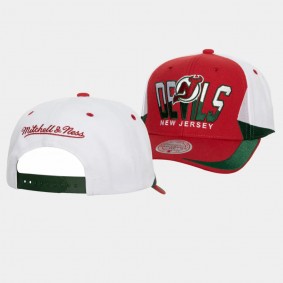New Jersey Devils Retrodome Pro Men Red Snapback Vintage Hat