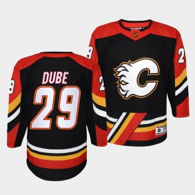 Calgary Flames Dillon Dube 2022 Special Edition 2.0 Black #29 Youth Jersey Retro
