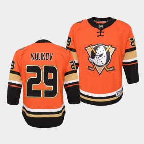 Dmitry Kulikov Youth Jersey Ducks Alternate Orange Breakaway Player Jersey