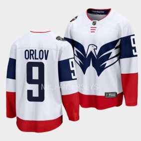 Washington Capitals Dmitry Orlov 2023 NHL Stadium Series White Breakaway Player Jersey Men's