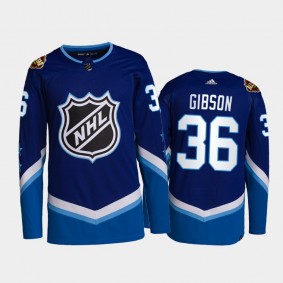 John Gibson Ducks 2022 NHL All-Star Blue Jersey Western