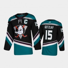 Men's Anaheim Ducks Ryan Getzlaf #15 Alternate 25th Anniversary Jersey Cheap - Black