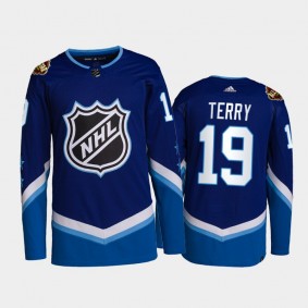 Anaheim Ducks Troy Terry #19 2022 NHL All-Star Jersey Blue Western Primegreen Authentic