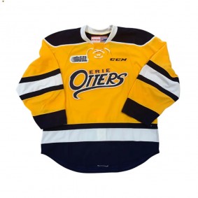 Erie Otters OHL Authentic Game Jersey Gold