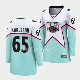 Erik Karlsson San Jose Sharks 2023 NHL All-Star Women Western Conference 65 Jersey Breakaway Player