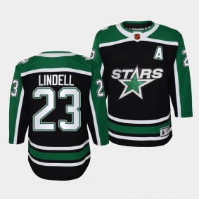 Youth Esa Lindell Stars Black Special Edition 2.0 Jersey