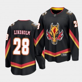 Elias Lindholm Calgary Flames Special Edition Black Breakaway Jersey
