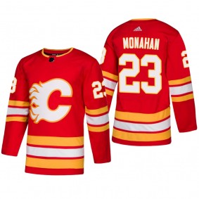 Men's Calgary Flames Sean Monahan #23 2018-19 Alternate Reasonable Adidas Authentic Jersey - Red