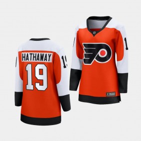 Garnet Hathaway Philadelphia Flyers 2023-24 Home Women Premier 19 Jersey Breakaway Player