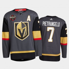 Vegas Golden Knights Alex Pietrangelo 2022 NHL All-Star Skills Winner Jersey Black Breakaway Challenge Uniform