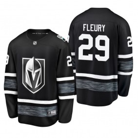 Men's Golden Knights Marc-Andre Fleury #29 2019 NHL All-Star Breakaway Player Steal Jersey - Black