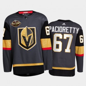 Vegas Golden Knights Max Pacioretty 2022 All-Star Jersey Black Alternate Primegreen Uniform