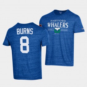 Brent Burns Champion Carolina Hurricanes Blue T-Shirt Tri-Blend