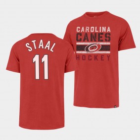 Jordan Staal Carolina Hurricanes 2022 NHL Playoffs Premier Franklin Red T-Shirt