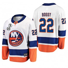 Islanders NO.22 Patch Mike Bossy Jersey Honor Bossy