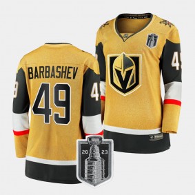 Ivan Barbashev Vegas Golden Knights 2023 Stanley Cup Final Women Home 49 Jersey