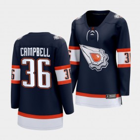Jack Campbell Oilers 2022 Special Edition 2.0 Breakaway Player Women Jersey