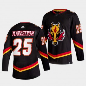 Jacob Markstrom #25 Calgary Flames 2022-23 Alternate Authentic Black Jersey