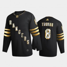 New York Rangers Jacob Trouba #8 2020-21 Golden Edition Black Limited Authentic Jersey