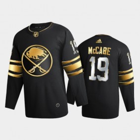Buffalo Sabres Jake Mccabe #19 2020-21 Authentic Golden Black Limited Edition Jersey