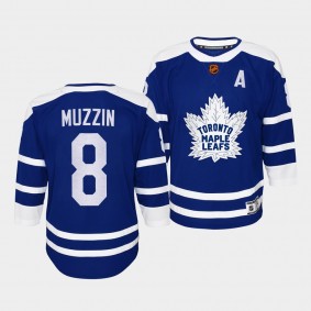Youth Jake Muzzin Maple Leafs Blue Special Edition 2.0 Jersey