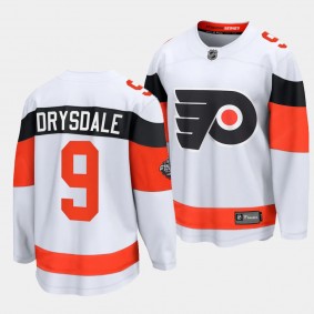 Philadelphia Flyers Jamie Drysdale 2024 NHL Stadium Series White Breakaway Player Jersey Men's