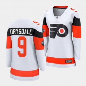 Jamie Drysdale Philadelphia Flyers 2024 NHL Stadium Series Women Breakaway Player 9 Jersey