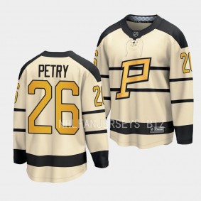 Pittsburgh Penguins Jeff Petry 2023 Winter Classic Cream Player Jersey Men's