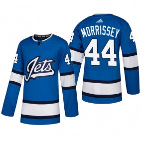 Men's Winnipeg Jets Josh Morrissey #44 2018-19 Alternate Reasonable Heritage Jersey - Blue