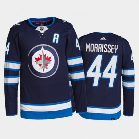 Winnipeg Jets Josh Morrissey Authentic Pro Jersey #44 Navy Home Uniform