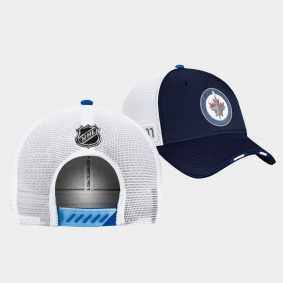 Winnipeg Jets 2022 NHL Draft On Stage Authentic Pro Adjustable Hat Navy