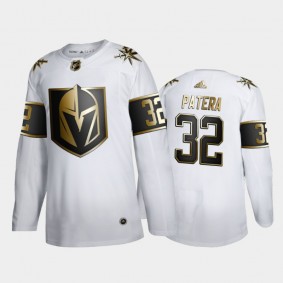 Vegas Golden Knights Jiri Patera #32 Authentic Golden Edition White Jersey