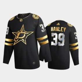 Dallas Stars Joel Hanley #39 2020-21 Authentic Golden Black Limited Edition Jersey