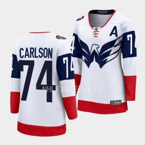 John Carlson Washington Capitals 2023 NHL Stadium Series Women Breakaway Player 74 Jersey