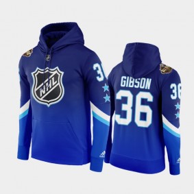 Anaheim Ducks John Gibson 2022 NHL All-Star Las Vegas Hoodie Blue