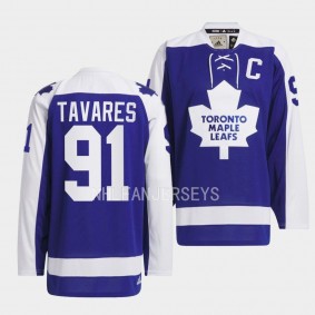 John Tavares #91 Toronto Maple Leafs Team Classics 1972 Hockey Royal Jersey