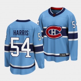 Jordan Harris Montreal Canadiens Special Edition 2.0 2022 Blue Jersey #54 Breakaway Player