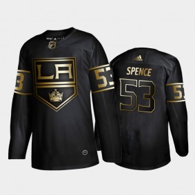 Los Angeles Kings Jordan Spence #53 Authentic Golden Edition Black Jersey