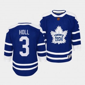 Youth Justin Holl Maple Leafs Blue Special Edition 2.0 Jersey