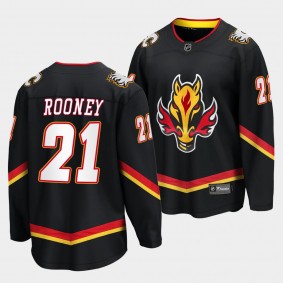 Kevin Rooney Calgary Flames 2022-23 Alternate Black Breakaway Player Jersey Men