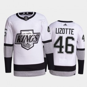 Blake Lizotte Los Angeles Kings Primegreen Authentic Pro Jersey 2021-22 White #46 Alternate Uniform