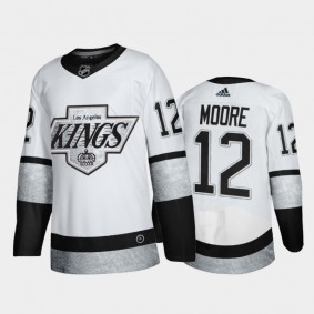 Los Angeles Kings Trevor Moore #12 Third White Classic Jersey