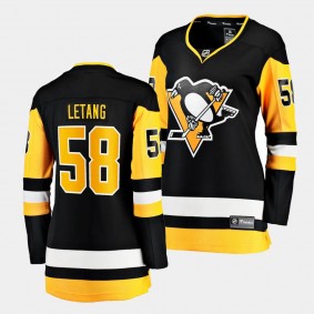 Kris Letang Pittsburgh Penguins Home Women Breakaway Player 58 Jersey
