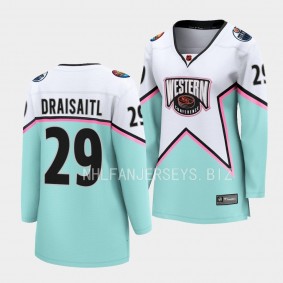 Leon Draisaitl Edmonton Oilers 2023 NHL All-Star Women Western Conference 29 Jersey Breakaway Player