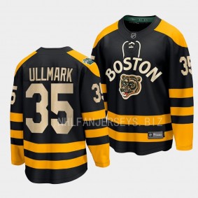Boston Bruins Linus Ullmark 2023 Winter Classic Black Breakaway Jersey Men's