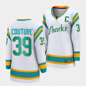 San Jose Sharks 2022 Special Edition 2.0 Logan Couture #39 Women White Jersey Breakaway Player