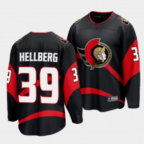 Magnus Hellberg Ottawa Senators 2022 Special Edition 2.0 Black Breakaway Player Jersey Men's