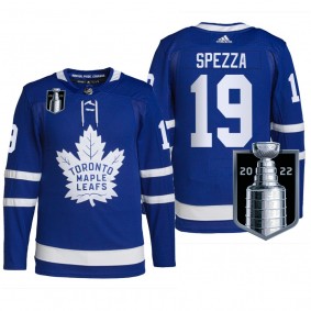 2022 Stanley Cup Playoffs Maple Leafs Jason Spezza 2022 Stanley Cup Playoffs Royal Jersey